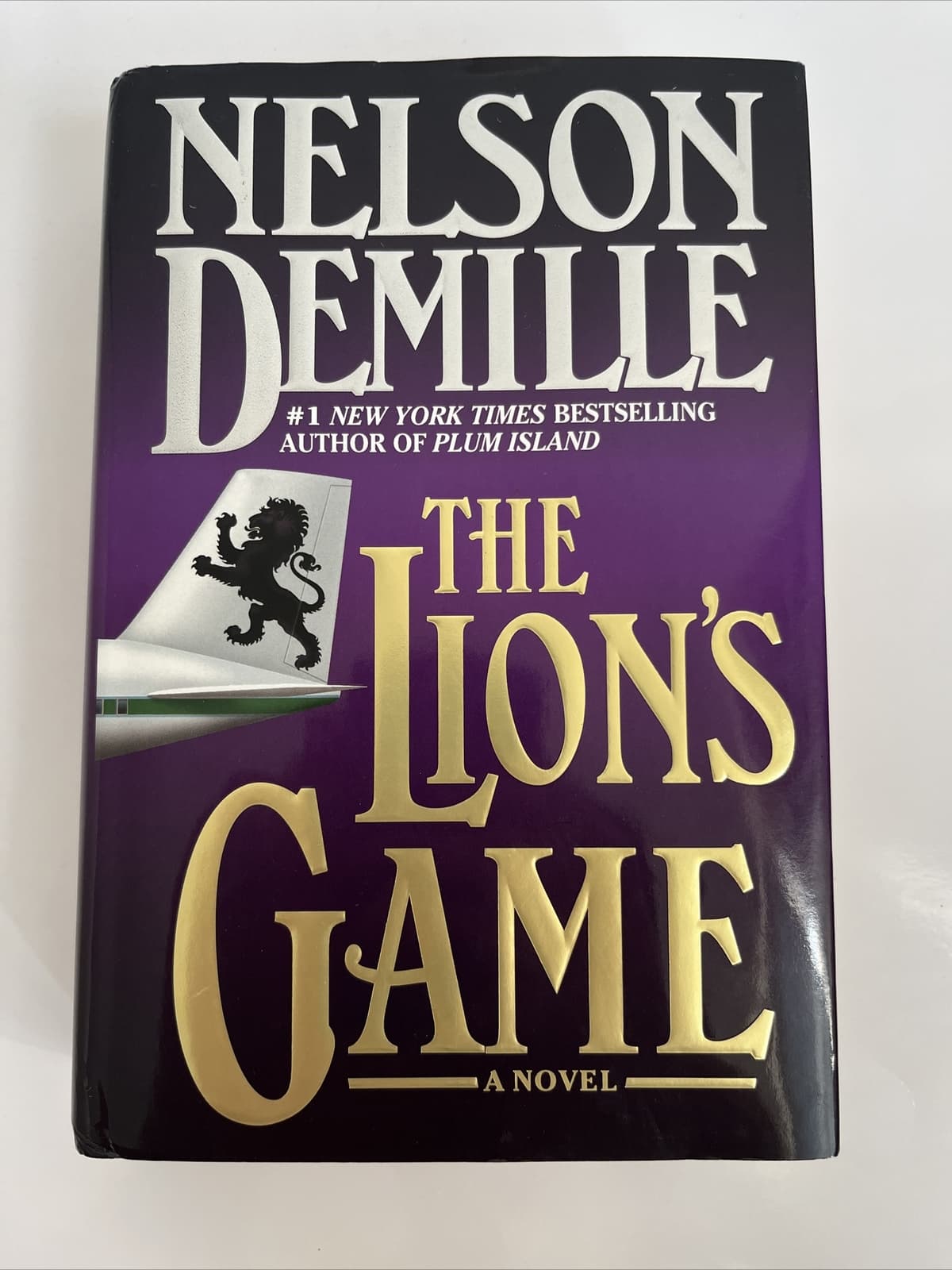 The Lion's Game *Signed* - Nelson DeMille - Hardcover First Edition 9780446520652